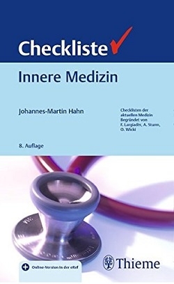 کتاب پزشکی آلمانی چک لیست اینر مدیزین  Checkliste Innere Medizin 2020 ( سیاه سفید)
