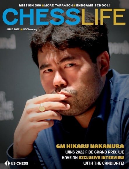 کتاب مجله انگلیسی چس لایف  Chess Life 06.2022