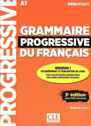 کتاب گرامر پروگرسیو فرانسه Grammaire Progressive Du Francais A1 Debutant 3rd