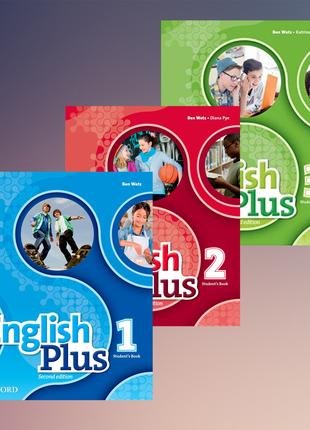مجموعه 3 جلدی کتاب انگلیش پلاس ویرایش دوم (English Plus Second Edition (1+2+3