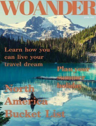 کتاب مجله انگلیسی واندر Woanderlust - North America Bucket List, 2022