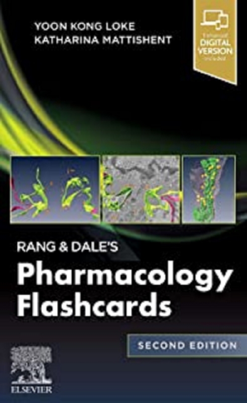 کتاب فارماکولوژی فلش کارت Rang & Dales Pharmacology Flash Cards 2nd Edition2020