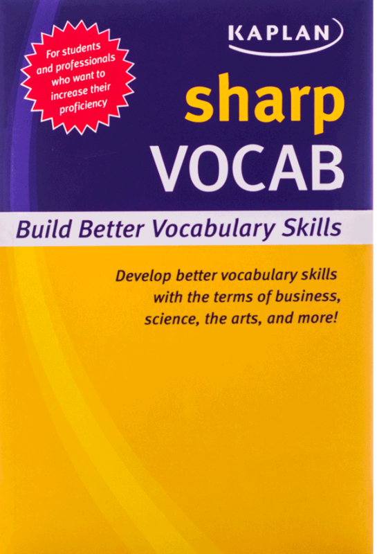 کتاب زبان شارپ وکب  sharp Vocab Build Better Vocabulary skills