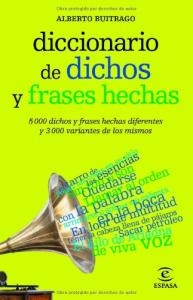 کتاب زبان دیکشنری اسپانیایی Diccionario de dichos y frases hechas